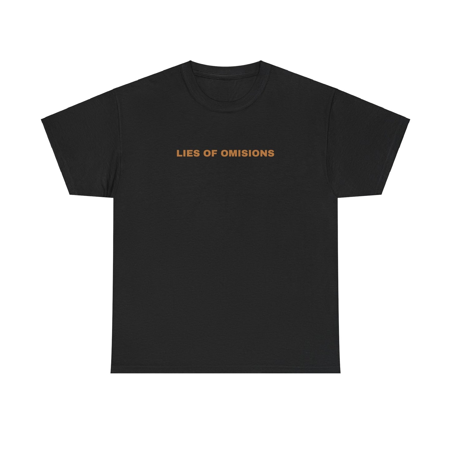 Lies of omissions Unisex Heavy Cotton Tee