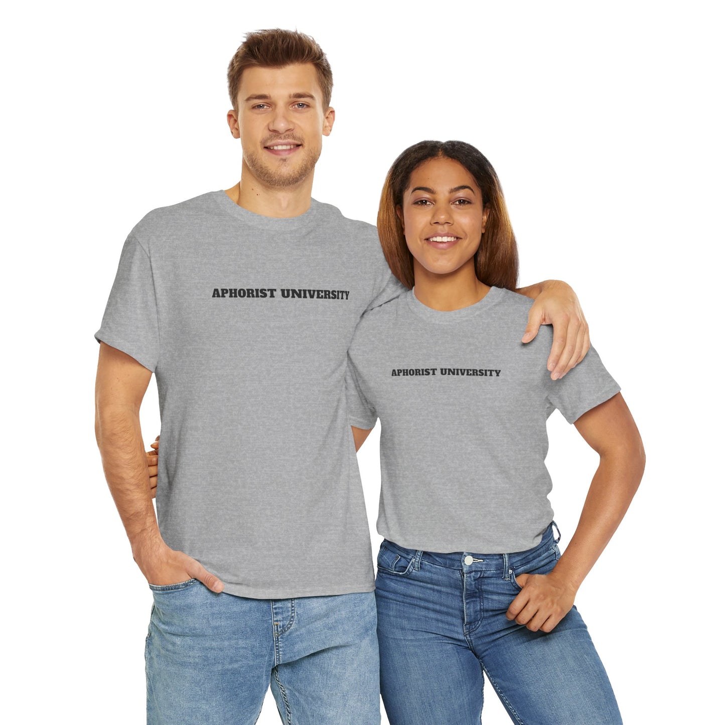 Aphorist University Unisex Heavy Cotton Tee