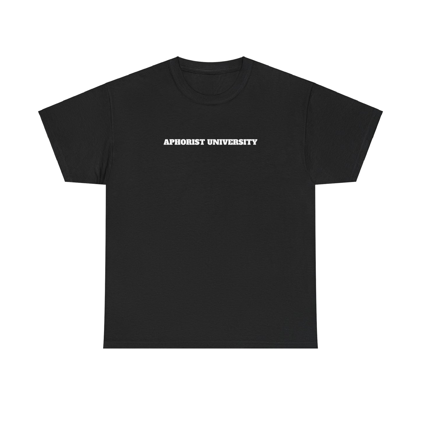 Aphorist University Unisex Heavy Cotton Tee