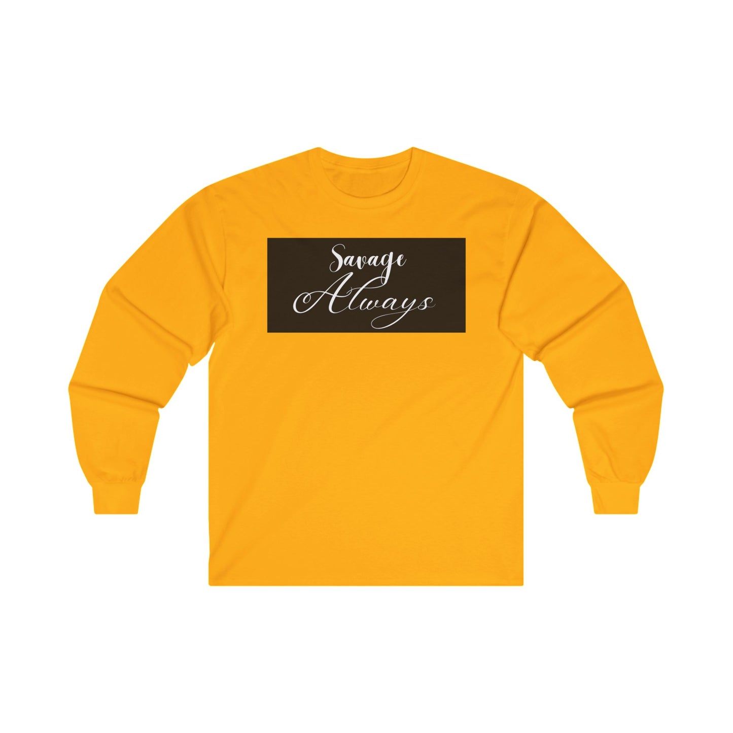 Savage Allways Unisex Ultra Cotton Long Sleeve Tee