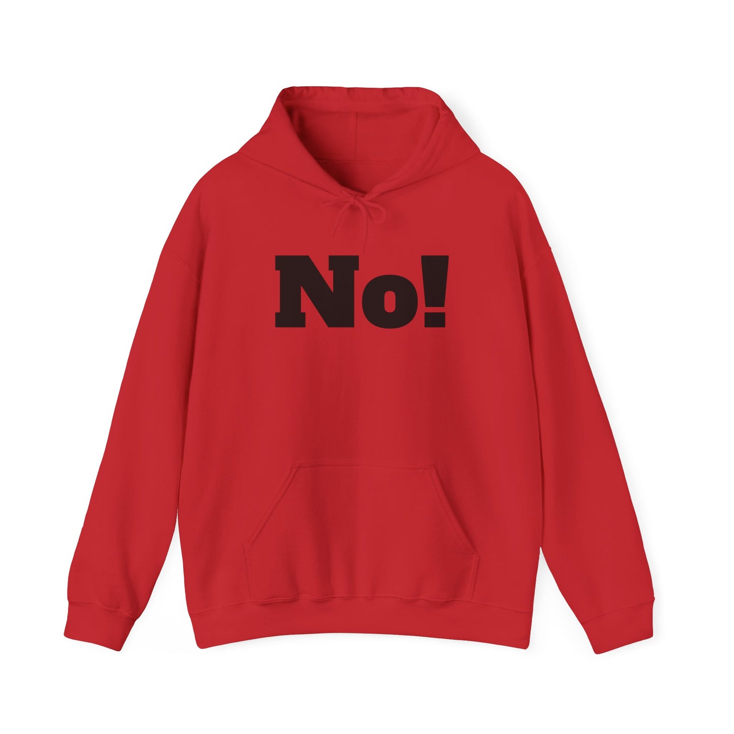 No! Unisex Heavy Blend Hooded Sweatshirt