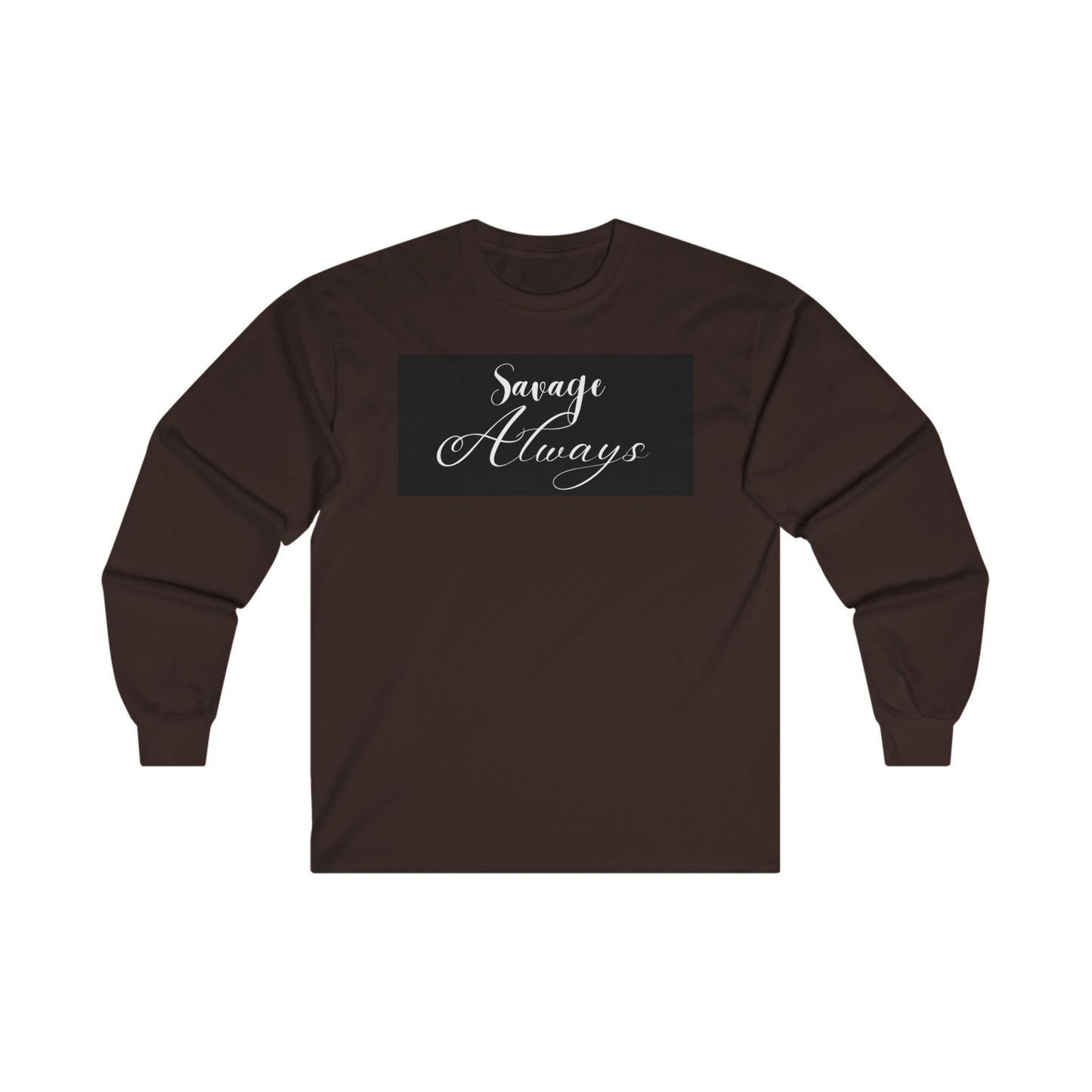 Savage Allways Unisex Ultra Cotton Long Sleeve Tee