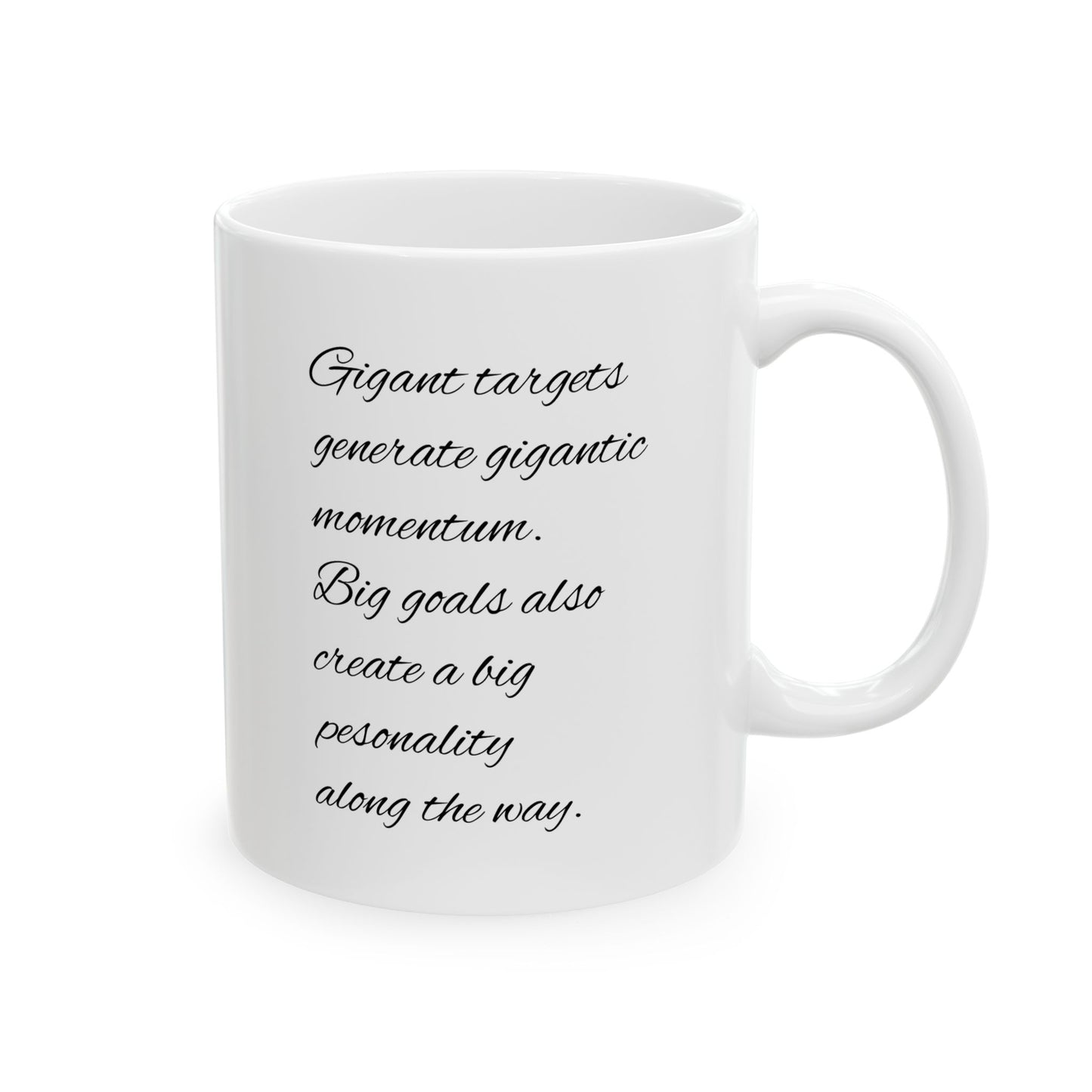 Big Targets, Big Personality Mug
