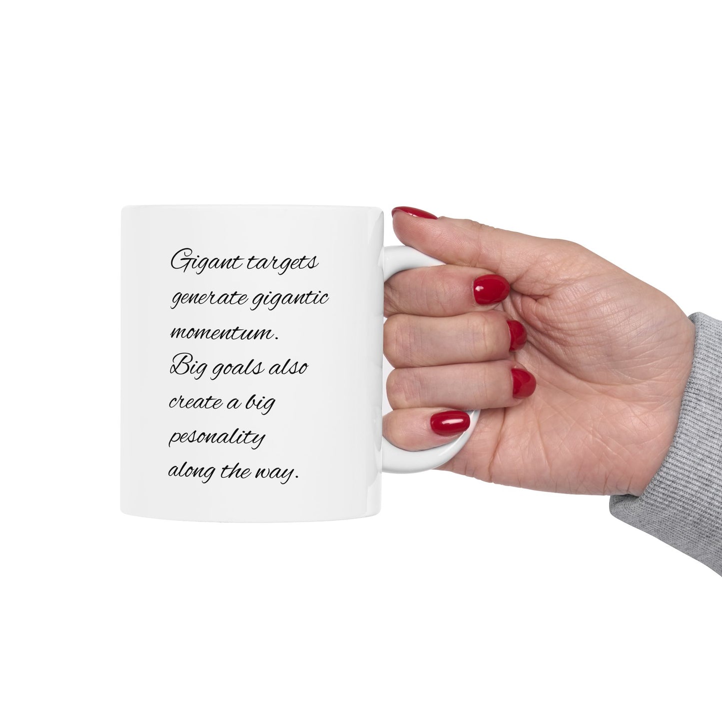 Big Targets, Big Personality Mug