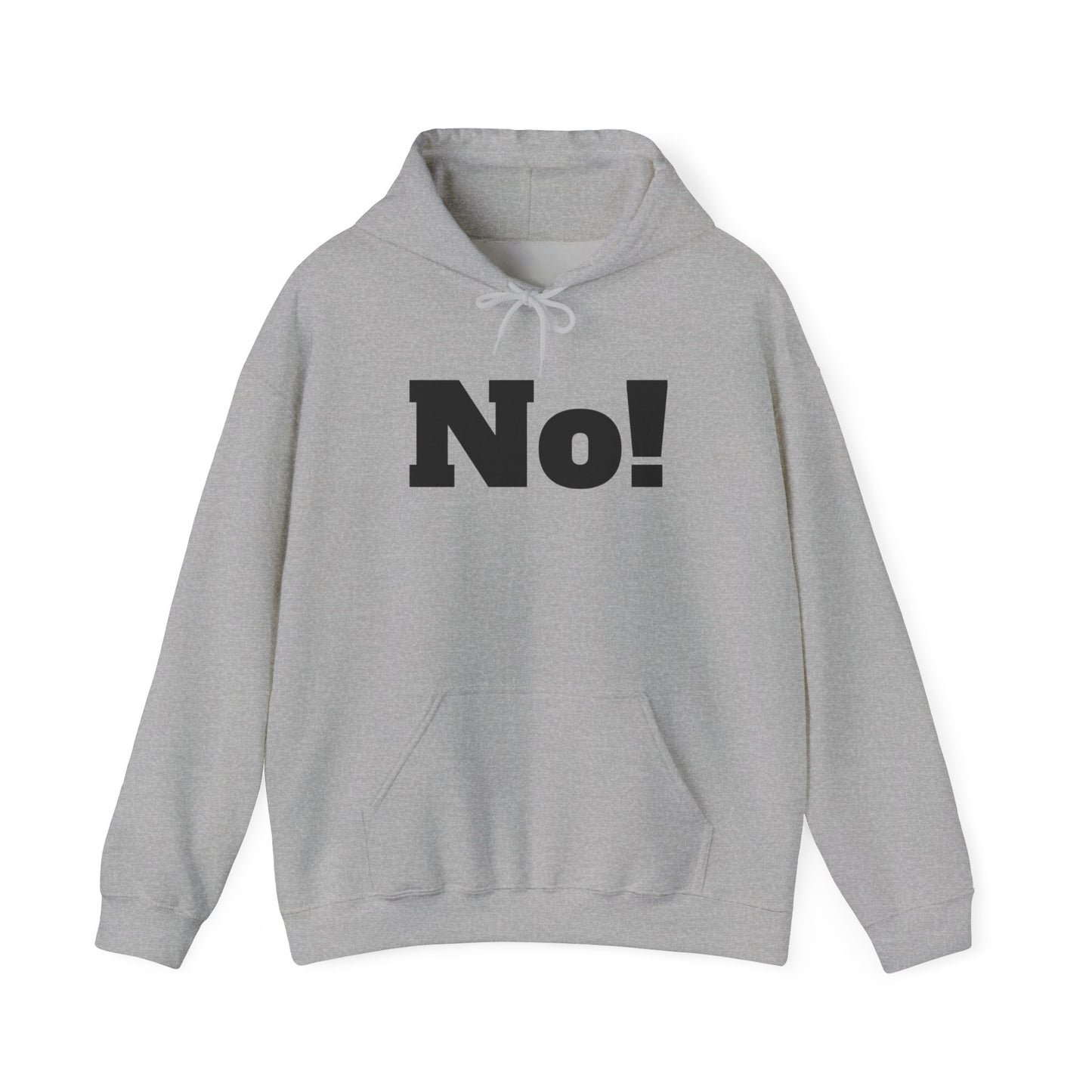 No! Unisex Heavy Blend Hooded Sweatshirt
