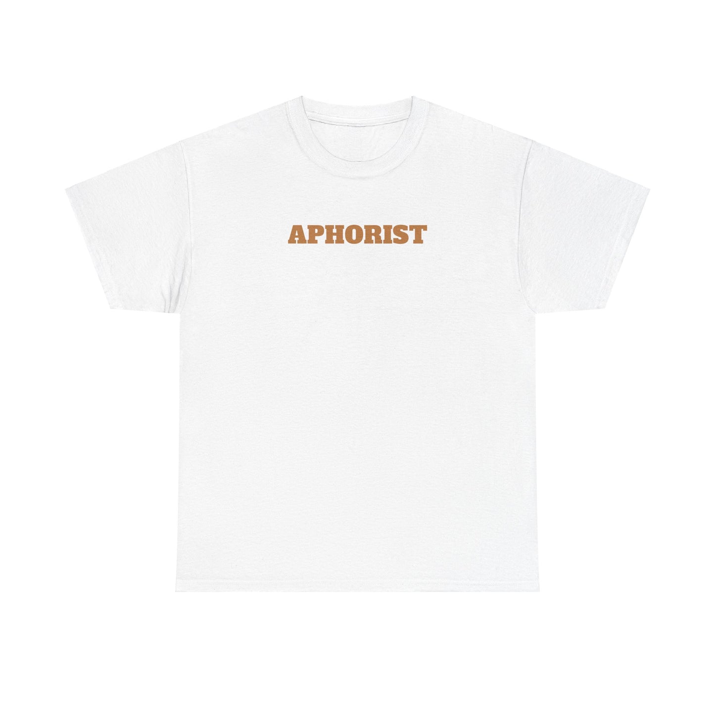 Aphorist Unisex Heavy Cotton Tee
