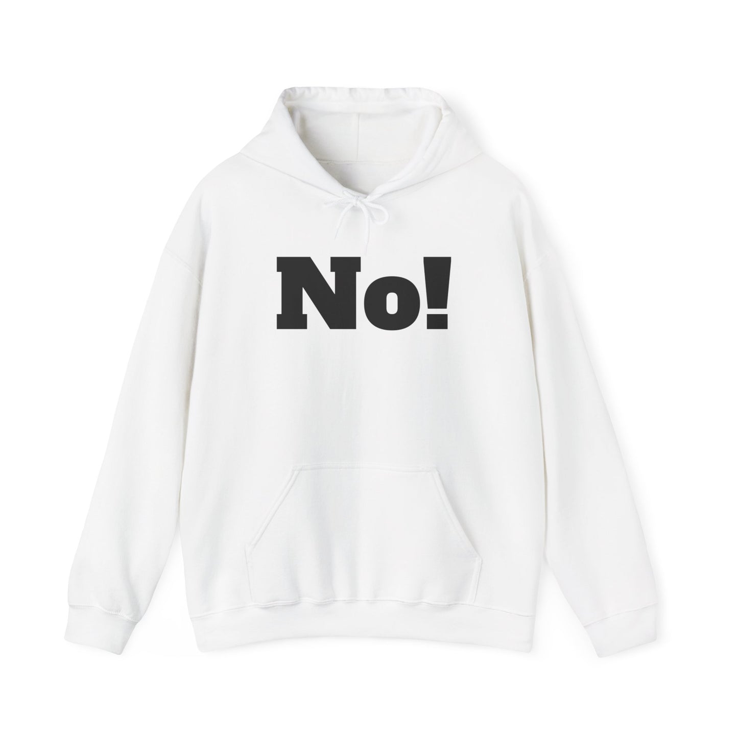 No! Unisex Heavy Blend Hooded Sweatshirt
