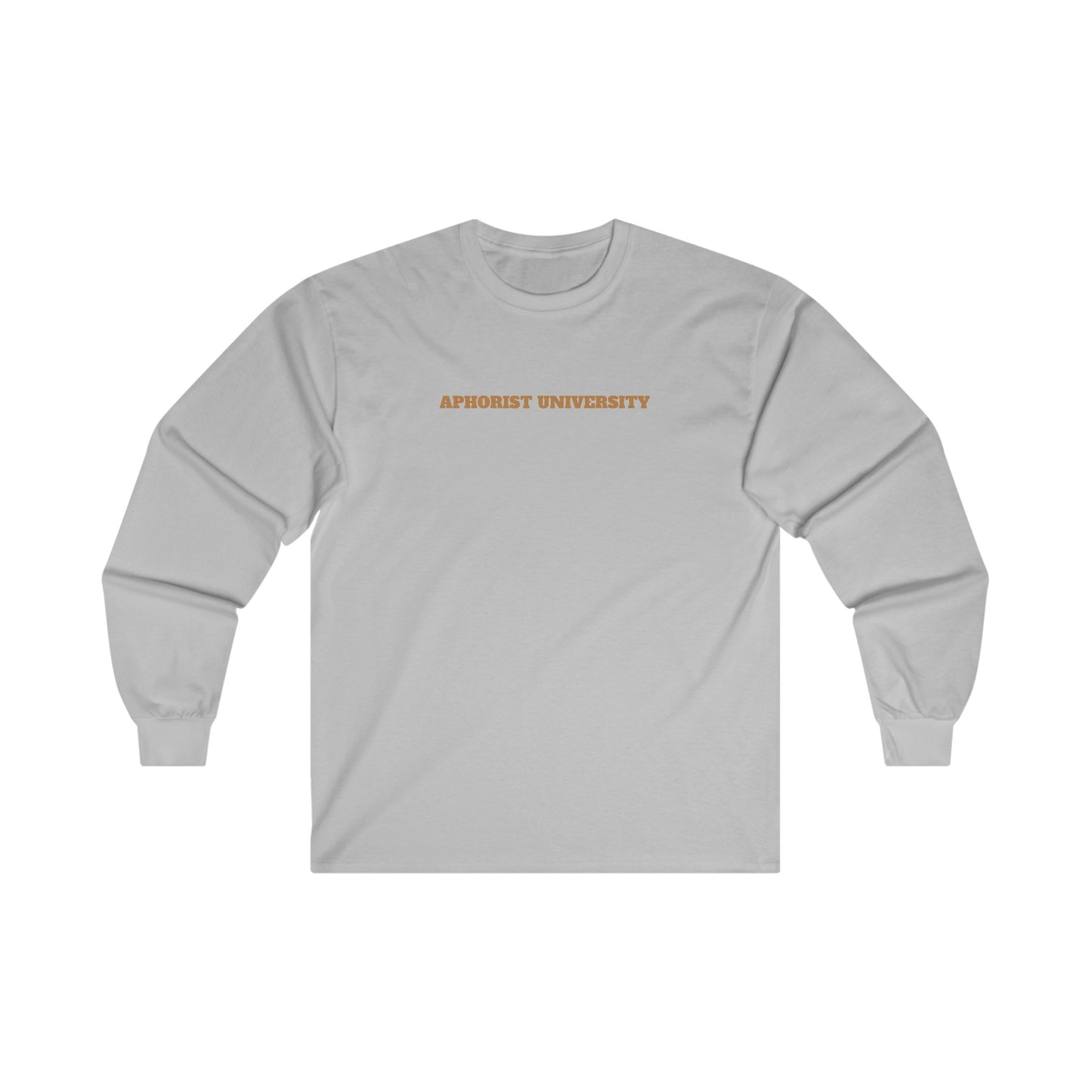 Aphorist University Unisex Ultra Cotton Long Sleeve Tee