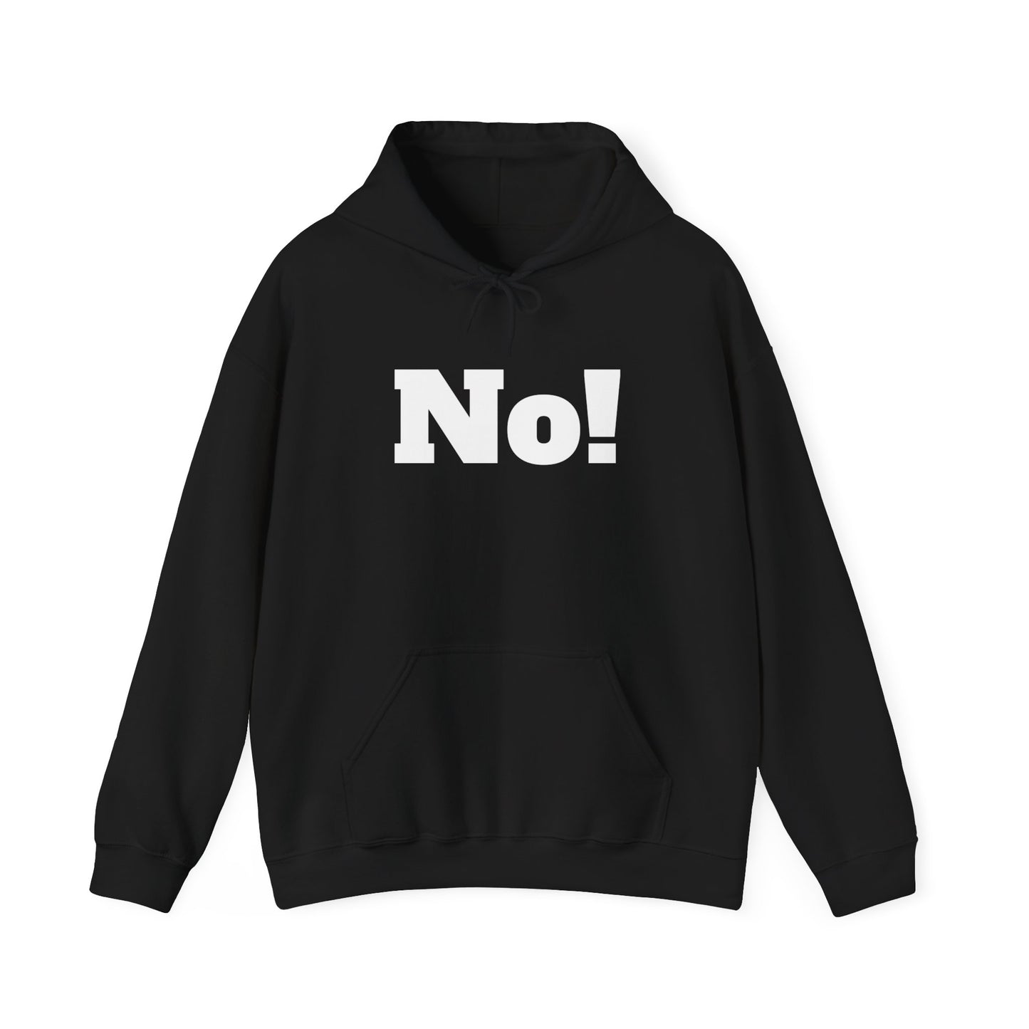 No! Unisex Heavy Blend Hooded Sweatshirt