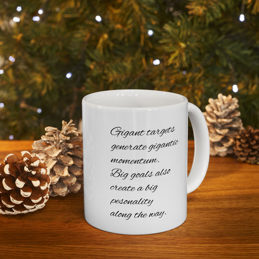 Big Targets, Big Personality Mug