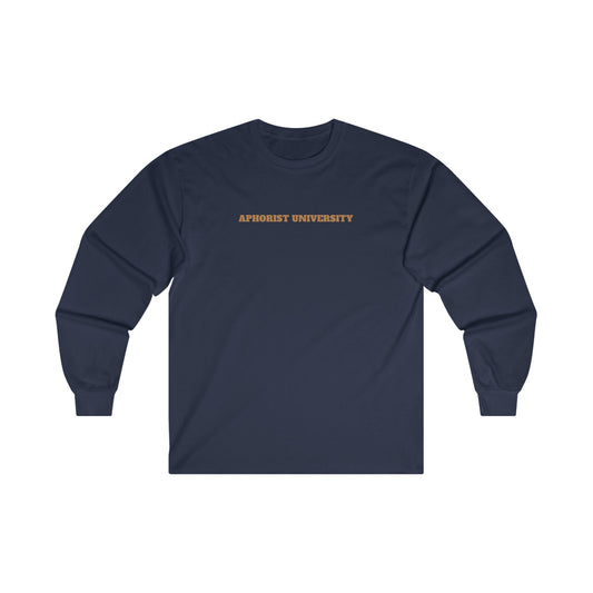 Aphorist University Unisex Ultra Cotton Long Sleeve Tee