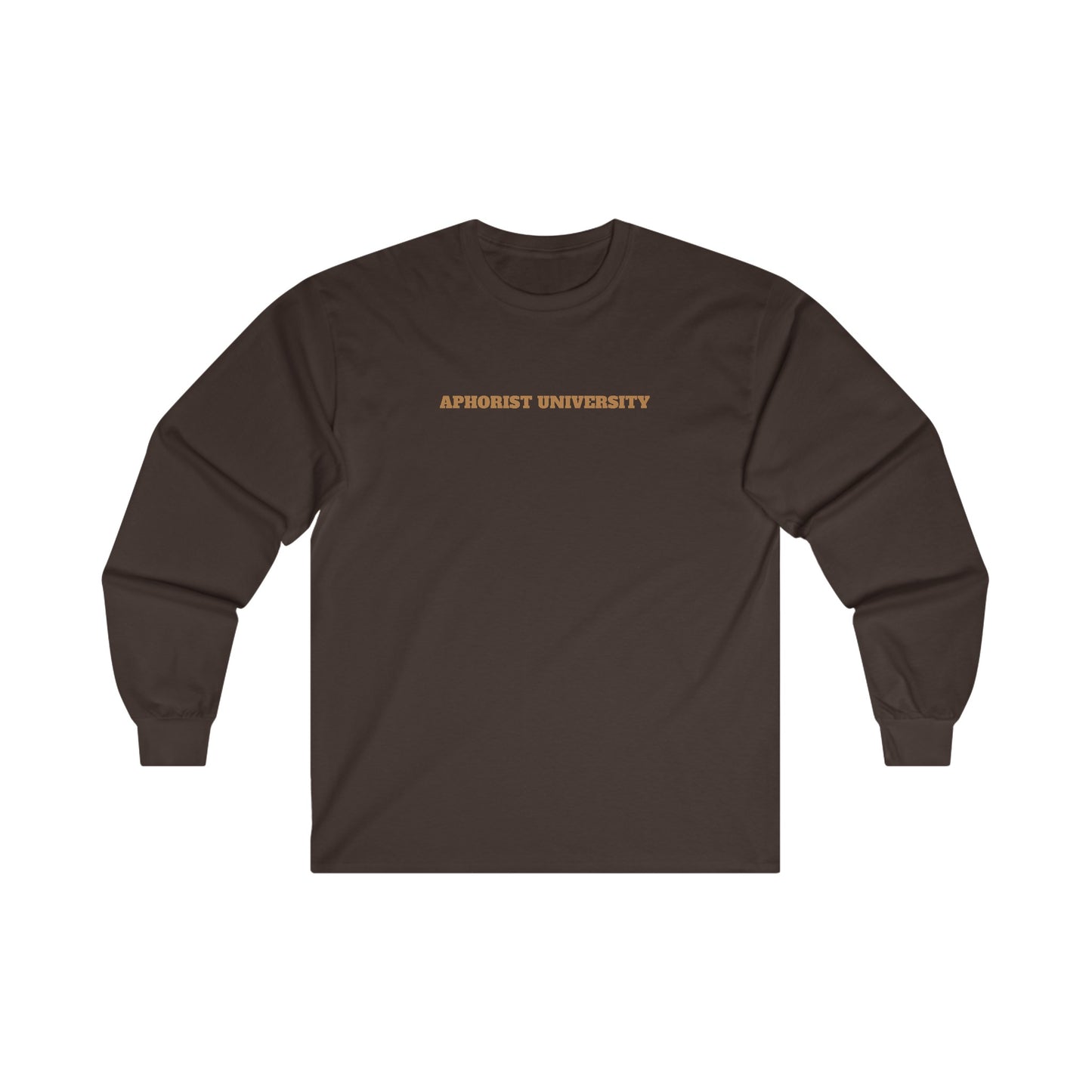 Aphorist University Unisex Ultra Cotton Long Sleeve Tee