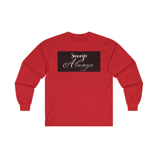 Savage Allways Unisex Ultra Cotton Long Sleeve Tee
